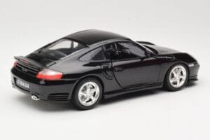 Porsche 911 996 Turbo Black Bburago 1:18 3367 Diecast - image 3 of 8