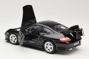 Porsche 911 996 Turbo Black Bburago 1:18 3367 Diecast - image 5 of 8