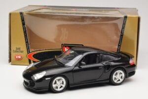 Porsche 911 996 Turbo Black Bburago 1:18 3367 Diecast - image 8 of 8