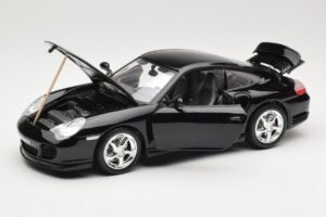 Porsche 911 996 Turbo Black Bburago 1:18 18-12030 Diecast - image 2 of 8