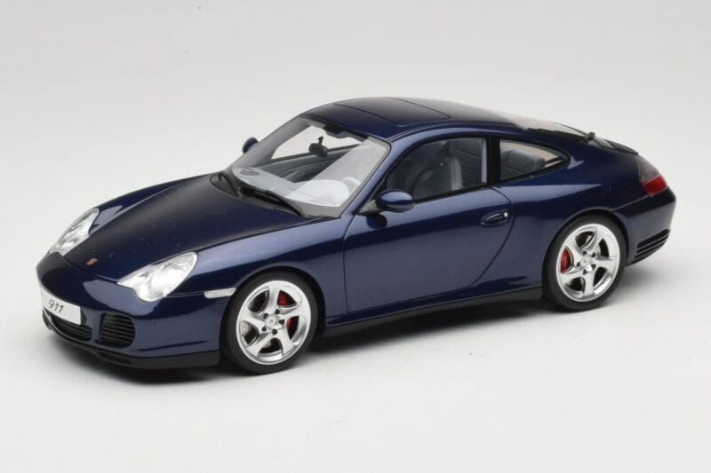 Porsche 911 996.2 Carrera 4S Dark Blue GT Spirit 1:18 GT938 Resin