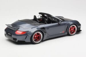 Porsche 911 997 Cabriolet Liberty Walk Grey GT Spirit 1:18 GT463 Resin - image 2 of 6