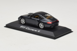 Porsche 911 997 Carrera 4 Dark Blue Metallic Minichamps 1:43 WAP02001518 Diecast - image 3 of 4