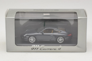Porsche 911 997 Carrera 4 Dark Blue Metallic Minichamps 1:43 WAP02001518 Diecast - image 4 of 4