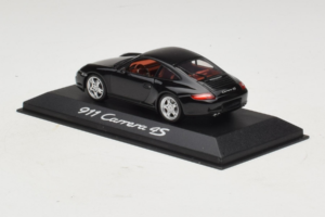 Porsche 911 997 Carrera 4S Black Minichamps 1:43 WAP02010116 Diecast - image 3 of 4