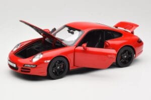 Porsche 911 997 Carrera 4S Red Norev 1:18 187510 Diecast - image 2 of 8