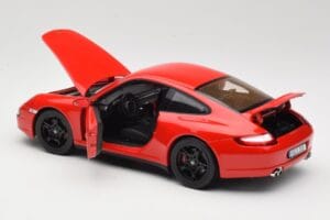 Porsche 911 997 Carrera 4S Red Norev 1:18 187510 Diecast - image 5 of 8