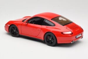 Porsche 911 997 Carrera 4S Red Norev 1:18 187510 Diecast - image 7 of 8