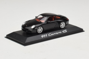 Porsche 911 997 Carrera 4S Dark Blue Minichamps 1:43 WAP02011615 Diecast - image 2 of 4
