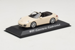 Porsche 911 997 Carrera Cabriolet White Minichamps 1:43 WAP02001118 Diecast - image 2 of 5