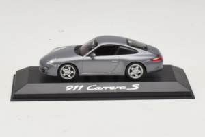 Porsche 911 997 Carrera S Grey Metallic Minichamps 1:43 WAP02011615-P1 Diecast