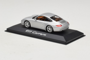 Porsche 911 997 Carrera Silver Metallic Minichamps 1:43 WAP02001218 Diecast - image 3 of 5