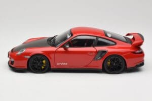 Porsche 911 997 GT2 RS Red With Black Wheels Minichamps 1:18 100069407 Diecast - image 4 of 8