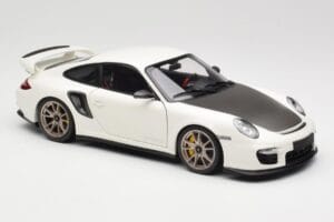 Porsche 911 997 GT2 RS White Minichamps 1:18 100069400 Diecast - image 6 of 8