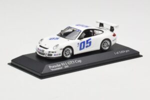 Porsche 911 997 GT3 Cup #5 Presentation 2005 Minichamps 1:43 400056400 Diecast - image 2 of 4