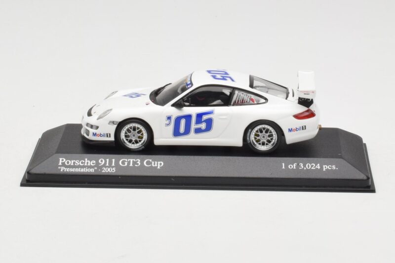 Porsche 911 997 GT3 Cup #5 Presentation 2005 Minichamps 1:43 400056400 Diecast