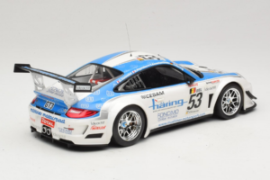 Porsche 911 997 GT3 R #53 Muhlner Motorsport P-Y. Vannelet / U. Peyroles Class Winners 24 Hours of Spa 2010 Minichamps 1:18 1 - image 2 of 6