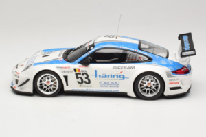 Porsche 911 997 GT3 R #53 Muhlner Motorsport P-Y. Vannelet / U. Peyroles Class Winners 24 Hours of Spa 2010 Minichamps 1:18 1 - image 3 of 6