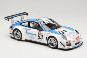 Porsche 911 997 GT3 R #53 Muhlner Motorsport P-Y. Vannelet / U. Peyroles Class Winners 24 Hours of Spa 2010 Minichamps 1:18 1 - image 4 of 6