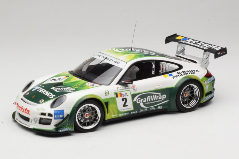 Porsche 911 997 GT3 R #2 Prospeed Competition B. Heylen / P. Lappalainen FIA GT3 2011 Minichamps 1:18 151118902 Diecast