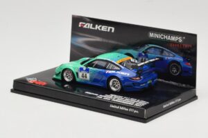 Porsche 911 997 GT3 R #44 Team Falken S. Henzler / P. Dumbreck / M. Ragginger / S. Asch 24 Hours Nurburgring 2011 Minichamps  - image 3 of 4