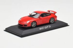 Porsche 911 997 GT3 Red Minichamps 1:43 WAP02001619 Diecast - image 2 of 4