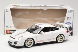 Porsche 911 997 GT3 RS 4.0 White Bburago 1:18 18-11036 Diecast - image 8 of 8