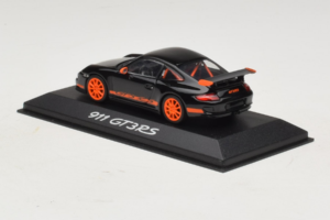Porsche 911 997 GT3 RS Black Orange Minichamps 1:43 WAP02012817 Diecast - image 3 of 4