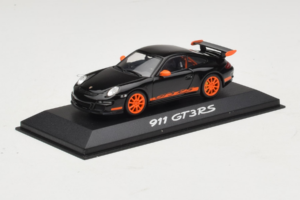 Porsche 911 997 GT3 RS Black Orange Minichamps 1:43 WAP02012817-R1 Diecast - image 2 of 4
