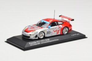 Porsche 911 997 GT3 RSR #80 Flying Lizard J. Van Overbeek / J. Bergmeister / S. Neiman 24 Hours of Le Mans 2008 Minichamps 1: - image 2 of 4