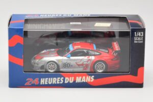 Porsche 911 997 GT3 RSR #80 Flying Lizard J. Van Overbeek / J. Bergmeister / S. Neiman 24 Hours of Le Mans 2008 Minichamps 1: - image 4 of 4