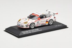 Porsche 911 997 GT3 RSR #83 Seikel Motorsport J. Nielsen / P. Ehret / P. Farnbacher 24 Hours of Le Mans 2006 Minichamps 1:43  - image 2 of 3