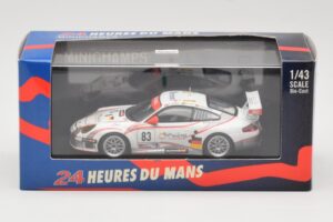 Porsche 911 997 GT3 RSR #83 Seikel Motorsport J. Nielsen / P. Ehret / P. Farnbacher 24 Hours of Le Mans 2006 Minichamps 1:43  - image 3 of 3