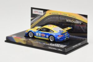 Porsche 911 997 GT3 RSR #3 24 Hours Nurburgring 2008 Minichamps 1:43 437087803 Diecast - image 3 of 4
