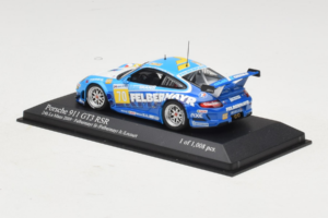 Porsche 911 GT3 RSR #70 H. Felbermayr / H. Felbermayr Jr. Felbermayr-Proton 24 Hours of Le Mans 2009 Minichamps 1:43 40009697 - image 3 of 4