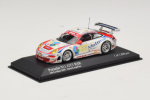 Porsche 911 997 GT3 RSR #76 R. Narac / P. Long / P. Pilet 24 Hours of Le Mans 2009 Minichamps 1:43 400096976 Diecast - image 2 of 3