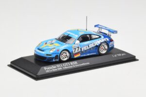 Porsche 911 997 GT3 RSR #77 Felbermayr-Proton Davidson / Henzler 24 Hours of Le Mans 2008 Minichamps 1:43 400087877 Diecast - image 2 of 4