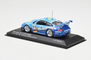 Porsche 911 997 GT3 RSR #77 Felbermayr-Proton Davidson / Henzler 24 Hours of Le Mans 2008 Minichamps 1:43 400087877 Diecast - image 3 of 4