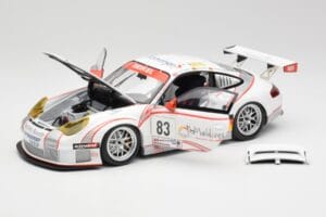 Porsche 911 997 GT3 RSR #83 Team Seikel L. Nielsen / M. Ehret / D. Farnbacher 24 Hours of Le Mans 2006 Minichamps 1:18 100066 - image 2 of 8