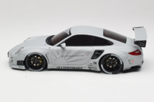 Porsche 911 997 Liberty Walk Grey GT Spirit 1:18 GT126 Resin - image 3 of 6