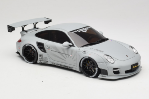 Porsche 911 997 Liberty Walk Grey GT Spirit 1:18 GT126 Resin - image 4 of 6