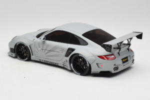Porsche 911 997 Liberty Walk Grey GT Spirit 1:18 GT126 Resin - image 5 of 6