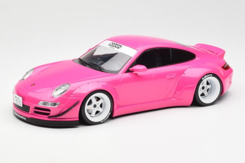 Porsche 911 997 RWB Pink IXO 1:18 Porsche 911 997 RWB Pink IXO 1:18 18CMC167 Diecast