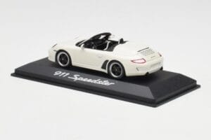 Porsche 911 997 Speedster White Minichamps 1:43 WAP0200290B Diecast - image 3 of 4