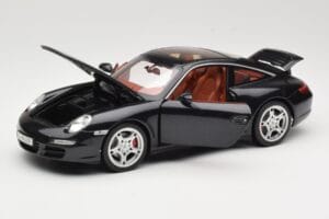 Porsche 911 997 Targa Black Norev 1:18 187506 Diecast - image 2 of 8
