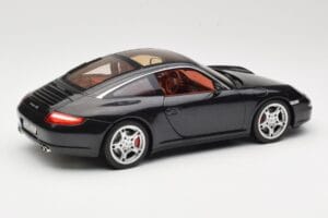 Porsche 911 997 Targa Black Norev 1:18 187506 Diecast - image 3 of 8