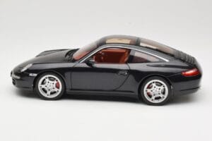 Porsche 911 997 Targa Black Norev 1:18 187506 Diecast - image 4 of 8