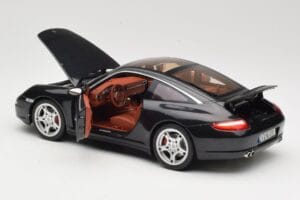 Porsche 911 997 Targa Black Norev 1:18 187506 Diecast - image 5 of 8
