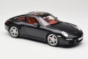 Porsche 911 997 Targa Black Norev 1:18 187506 Diecast - image 6 of 8