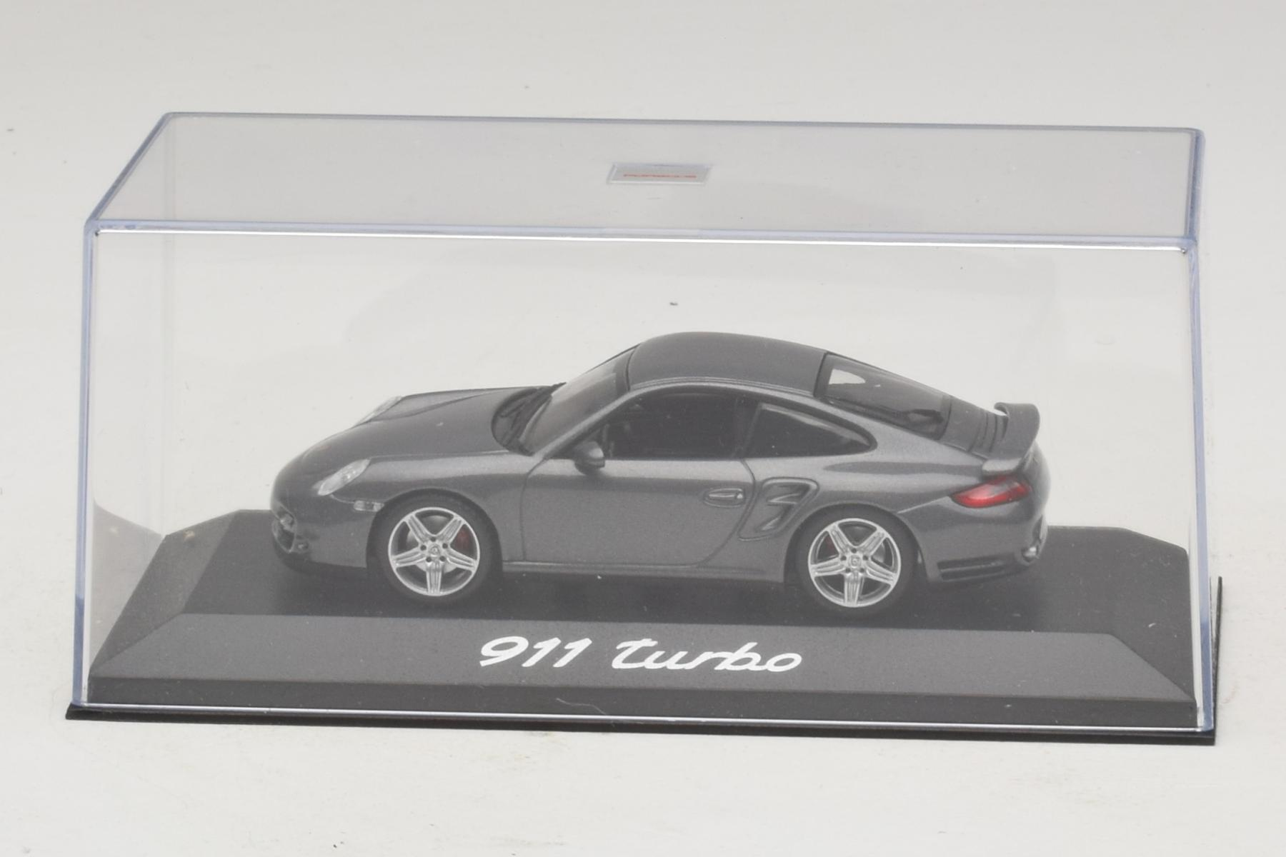 Minichamps Porsche 911 997 Turbo 1:43 Grey